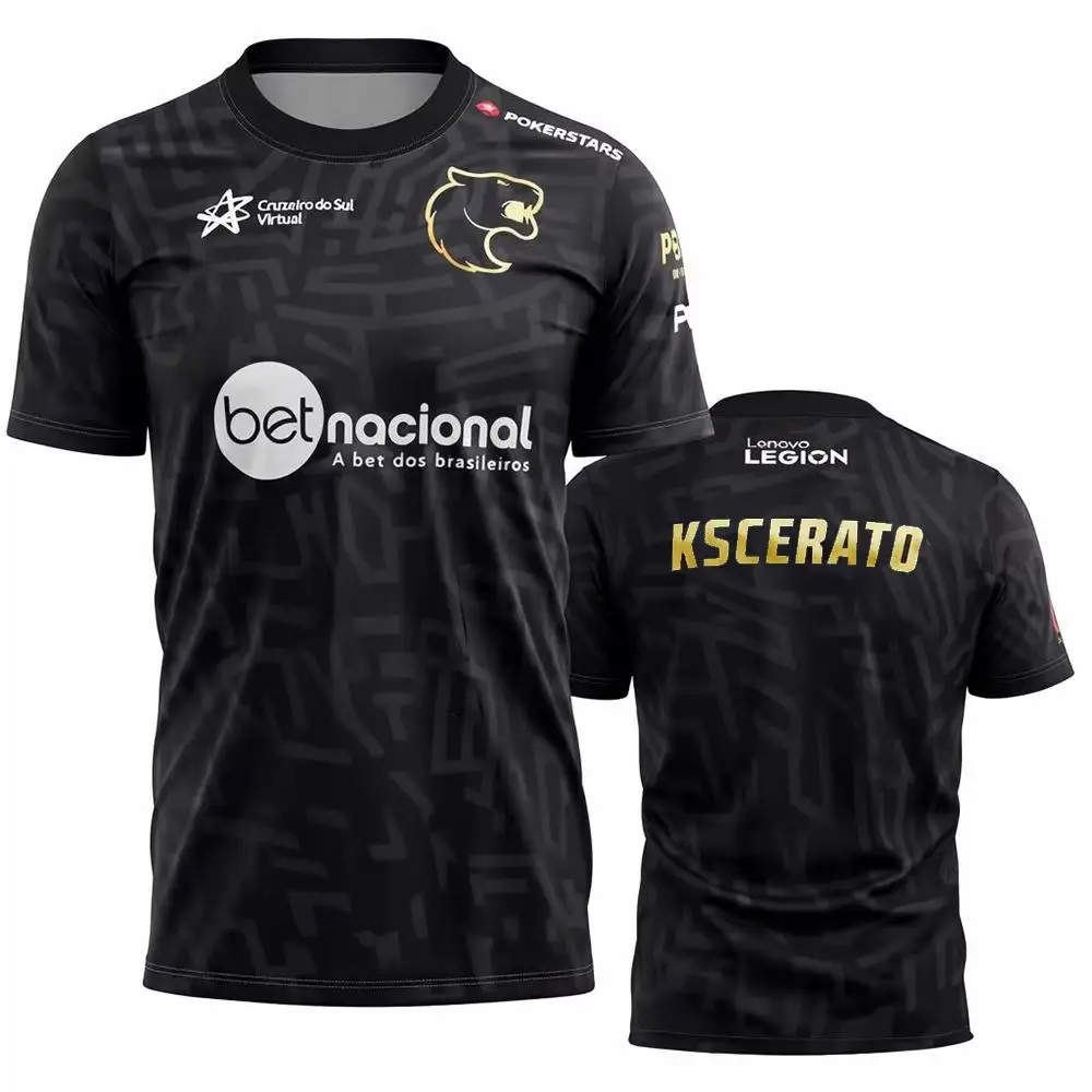 Men's FURIA ESports Team Jerse - Esports Gaming Shirts 评论和价格