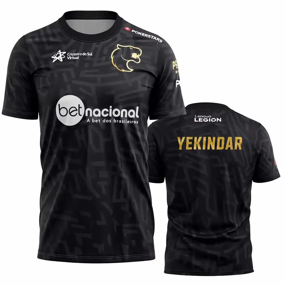 Men's FURIA ESports Team Jerse - Esports Gaming Shirts 评论和价格
