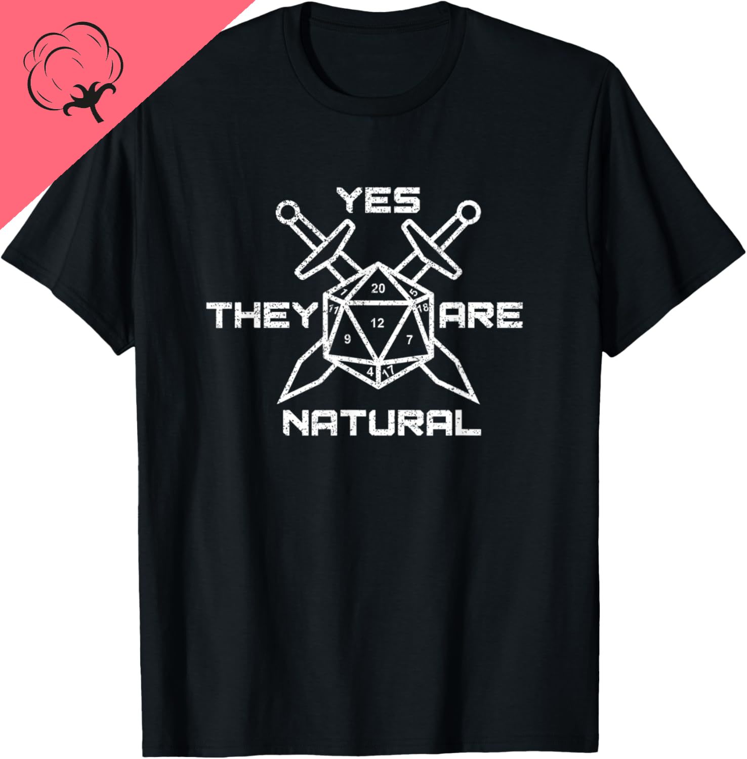 Yes, They're Natural 20 D20 Di - Esports Gaming Shirts 评论和价格