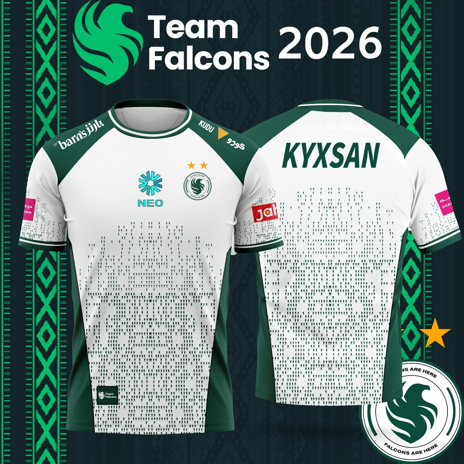2026 New TEAM  Falcons   Espor - Esports Gaming Team 评论和价格