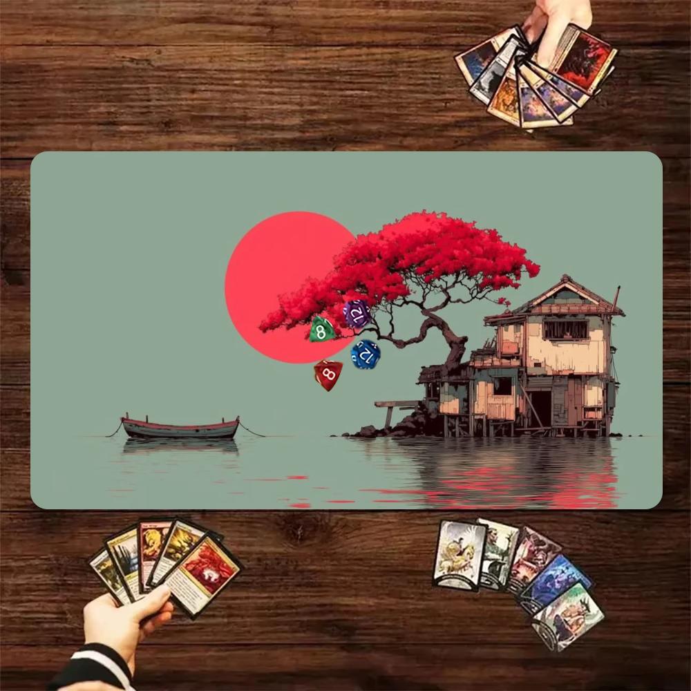 Ukiyo‑e Landscape TCG Playmat  - Esports Gaming House 评论和价格